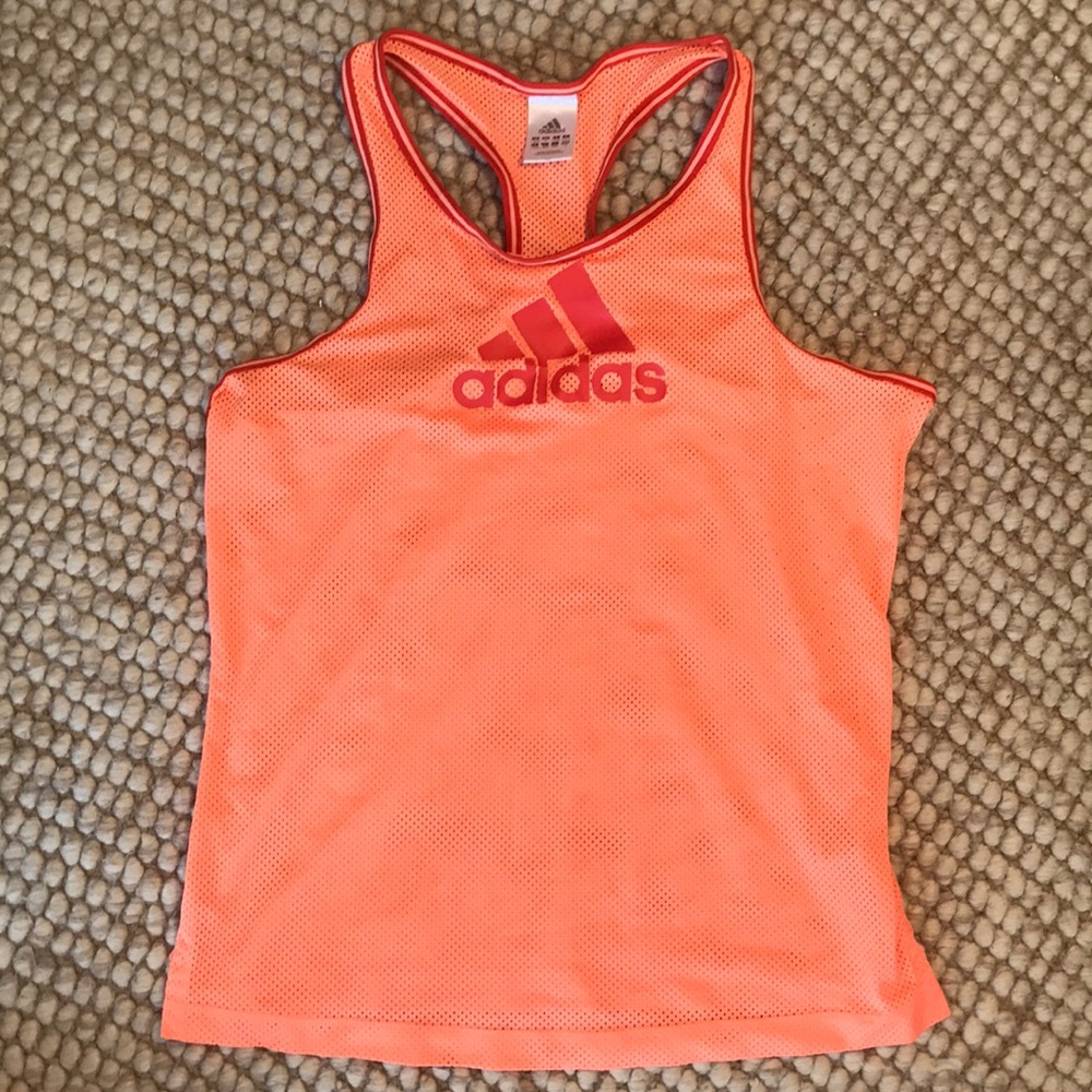 Adidas athletic training tank top